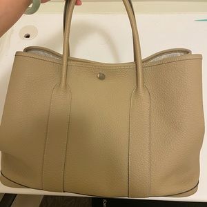 Authentic Hermes Garden Party Leather 36